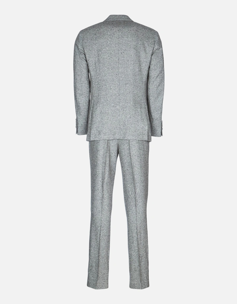 Brunello Cucinelli メンズシャークスキンウールカシミヤスーツ