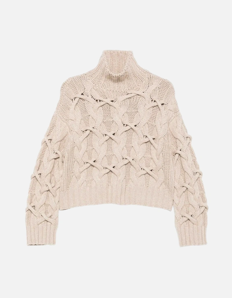 ◯美品 ブルネロクチネリ ケーブルニット カシミヤ100％ Brunello Cucinelli カシミヤ ケーブルニット セーター (すべての新品