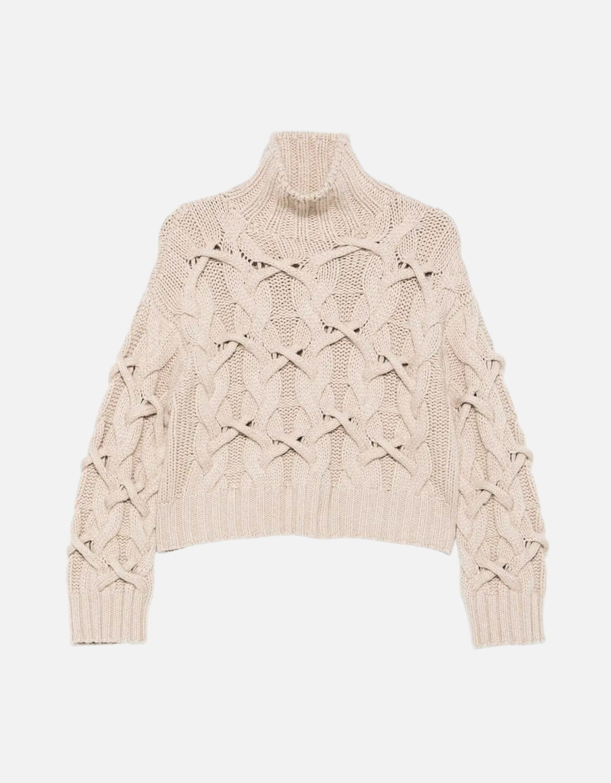 Brunello Cucinelli カシミヤ ケーブルニット セーター (すべての新品