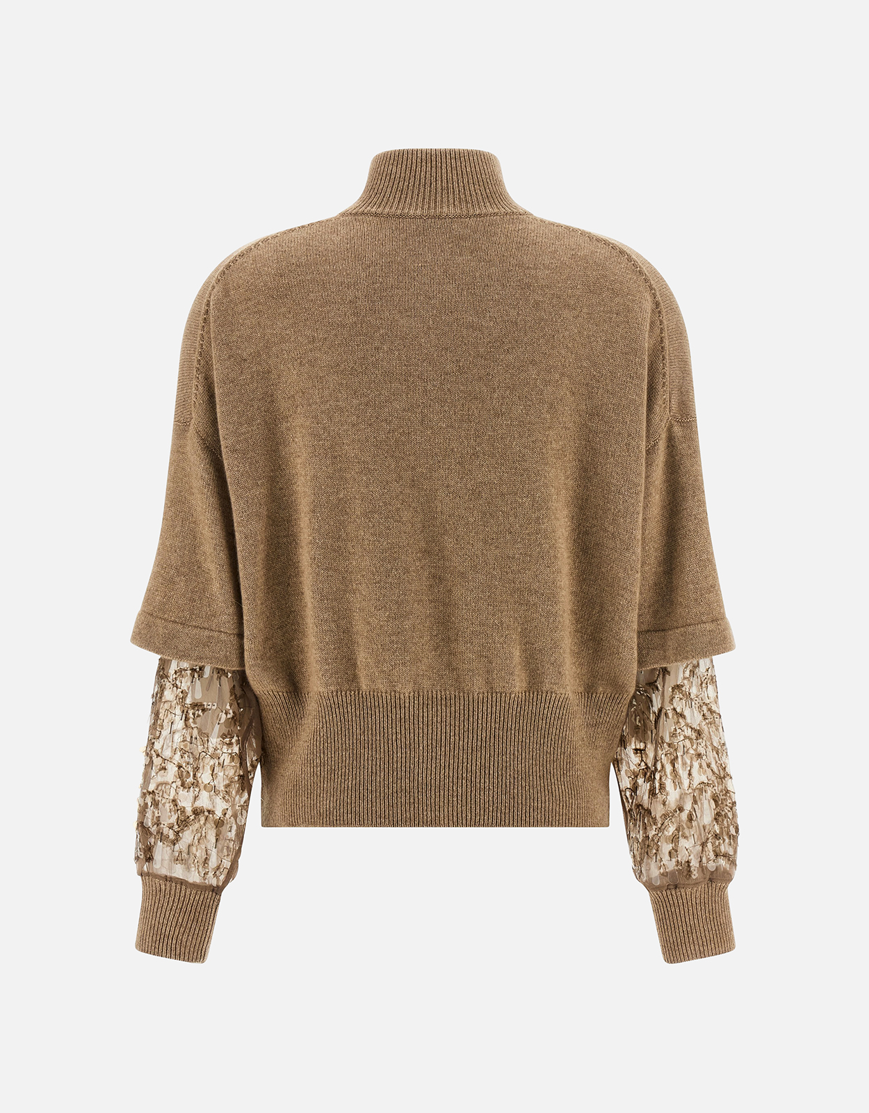 ブルネロクチネリカシミアシルクスパンコールカーディガン BRUNELLO