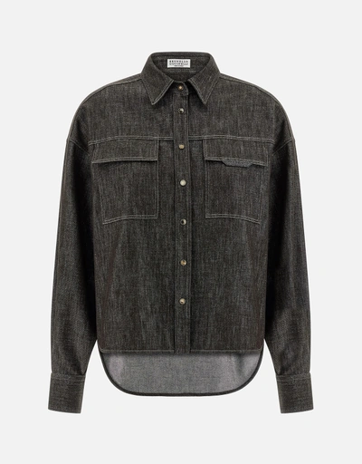 最終値下げブルネロクチネリ / デニムシャツ Brunello Cucinelli トップス | デニム単品 新作・セール | IFCHIC