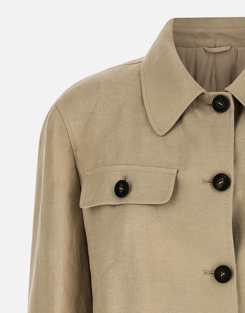 Brunello Cucinelli リネンシャツカラー ブレザー (すべての新品