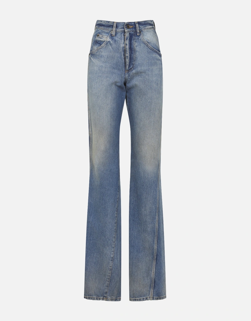Maison Margiela ストレートレッグコットンデニムパンツ (デニム単品