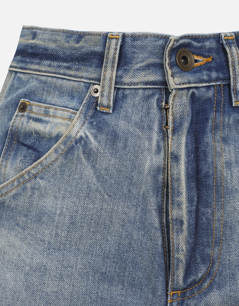 Maison Margiela ストレートレッグコットンデニムパンツ (デニム単品