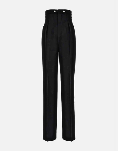 maison margiela ワイドレッグ バギーフレア スラックス maison