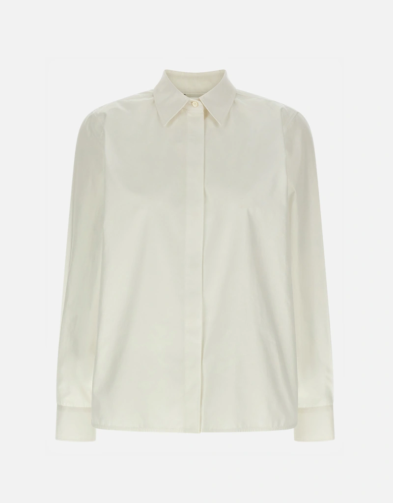 Max Mara MxmMaroso コットンポプリンシャツ (すべての新品) IFCHIC.COM