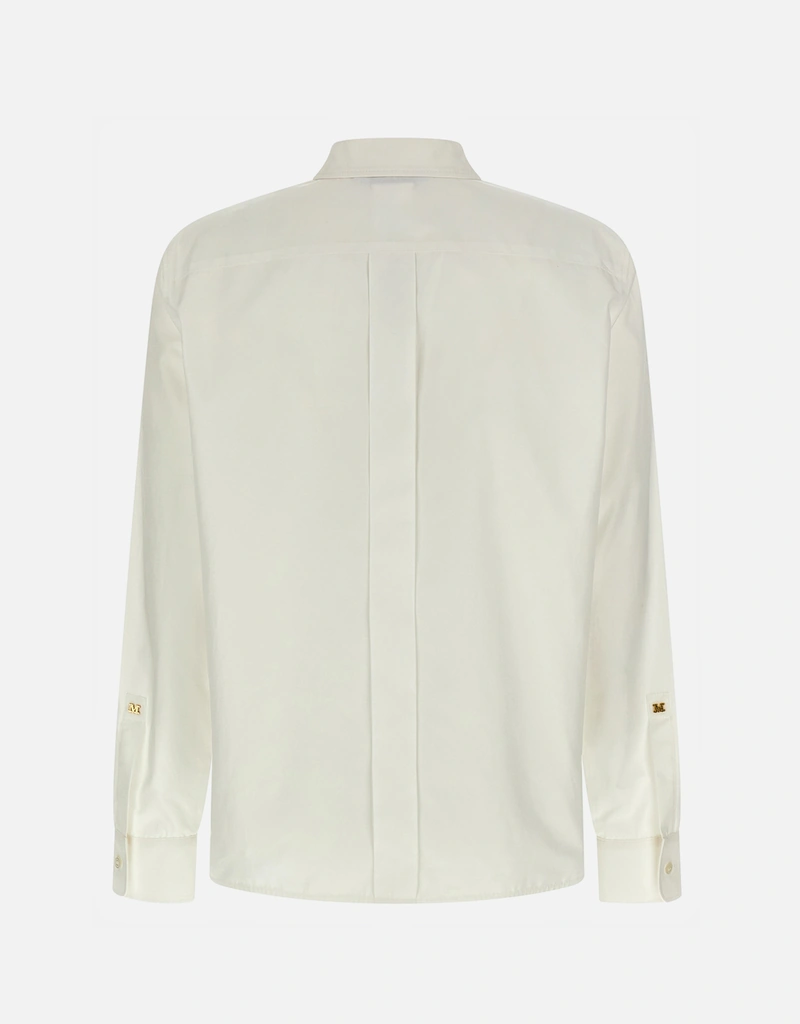 Max Mara MxmMaroso コットンポプリンシャツ (すべての新品) IFCHIC.COM