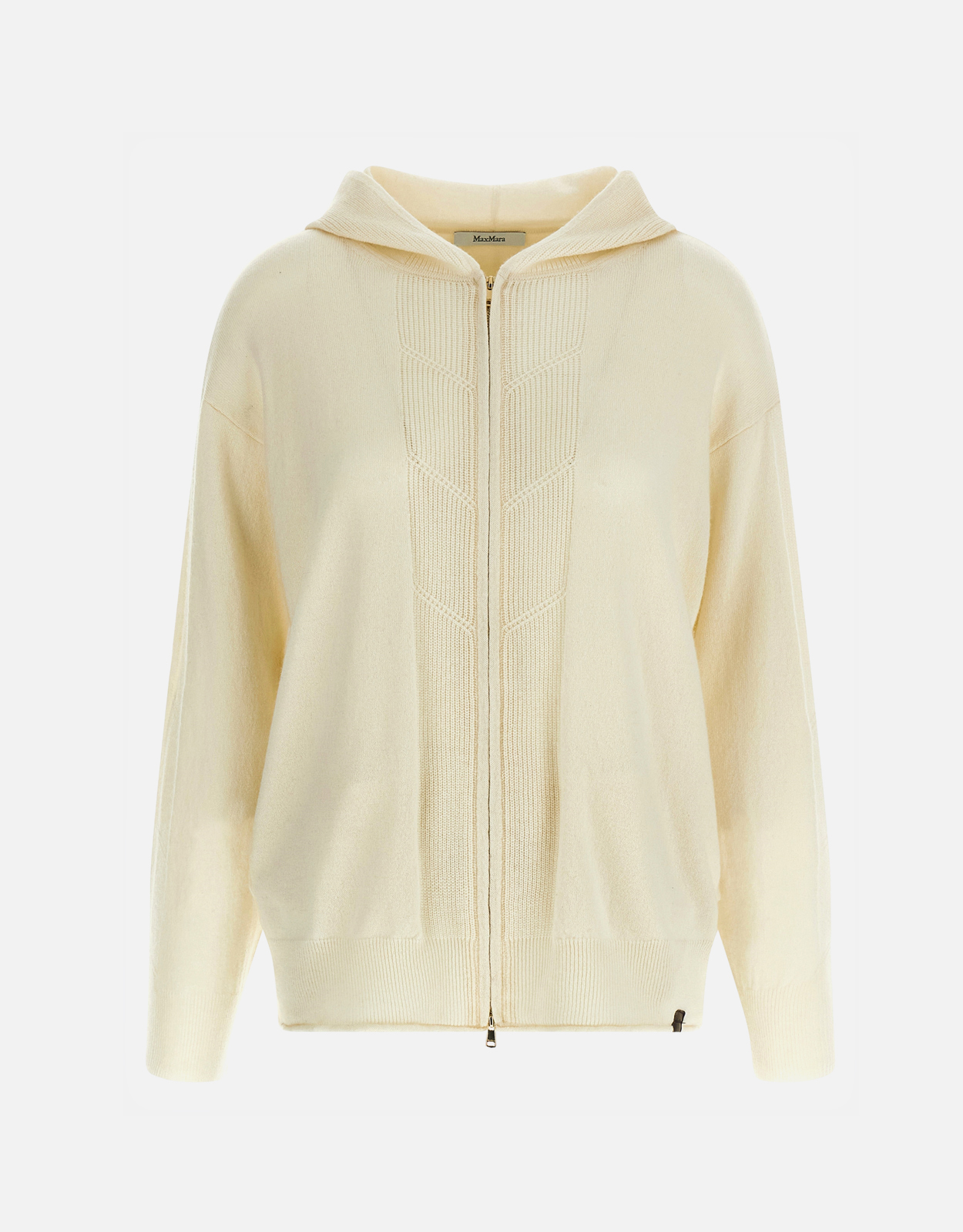 Max Mara カシミヤフード付きジップアップカーディガン (すべての新品