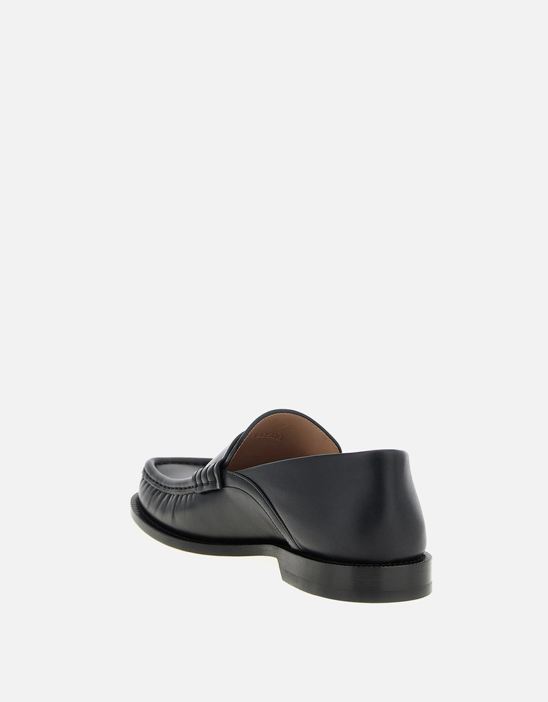 Loewe メンズCampo ワキシーカーフスキンローファー () IFCHIC.COM