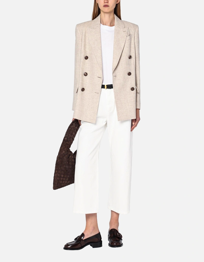 Brunello Cucinelli コットンクロップド丈パンツ (パンツ) IFCHIC.COM