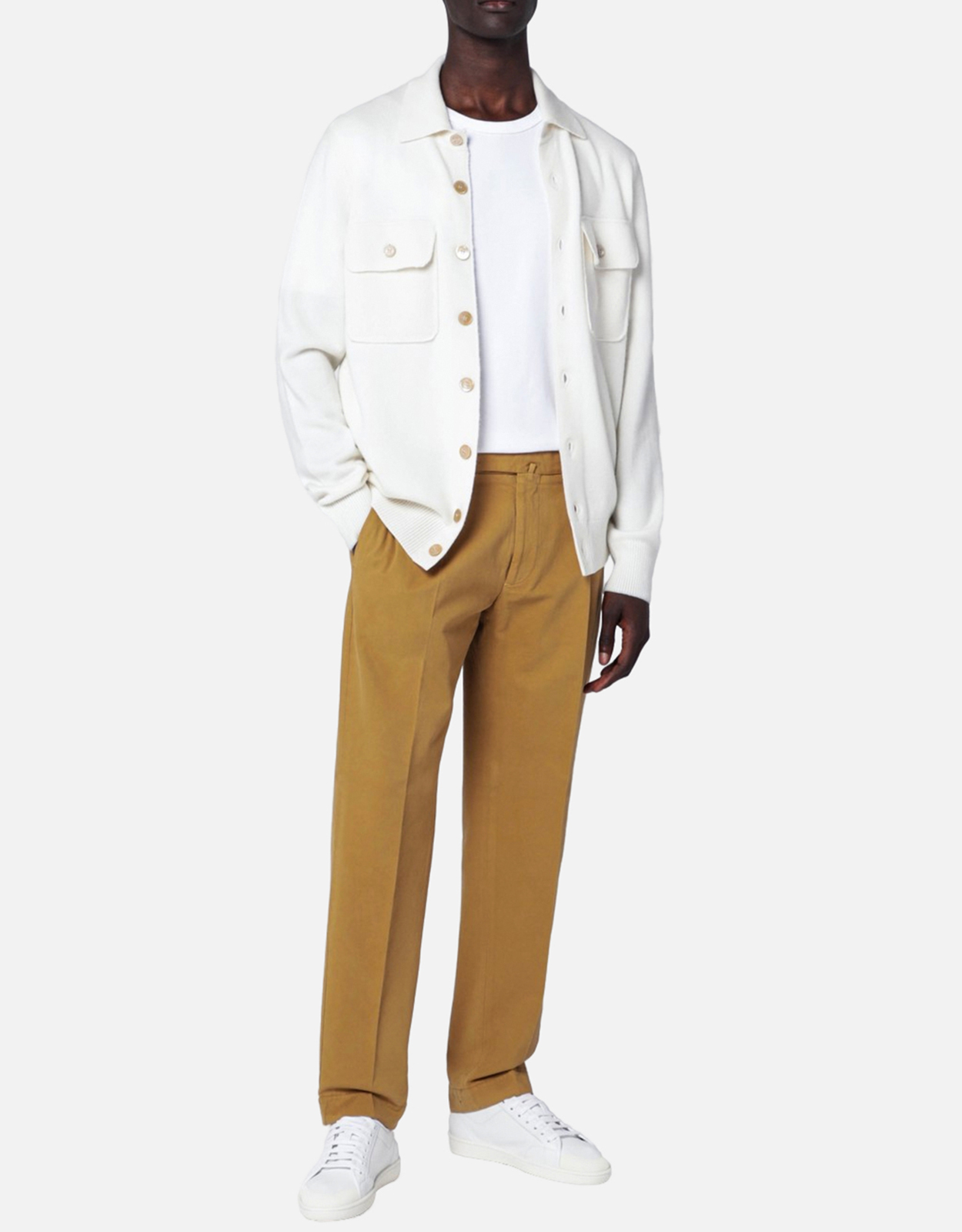 Brunello Cucinelli メンズカシミヤシャツスタイルカーディガン