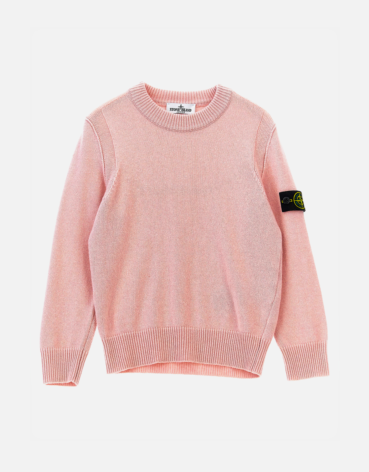 Stone Island Kids キッズ 羊毛 カシミヤ ロゴバッジ セーター (すべて