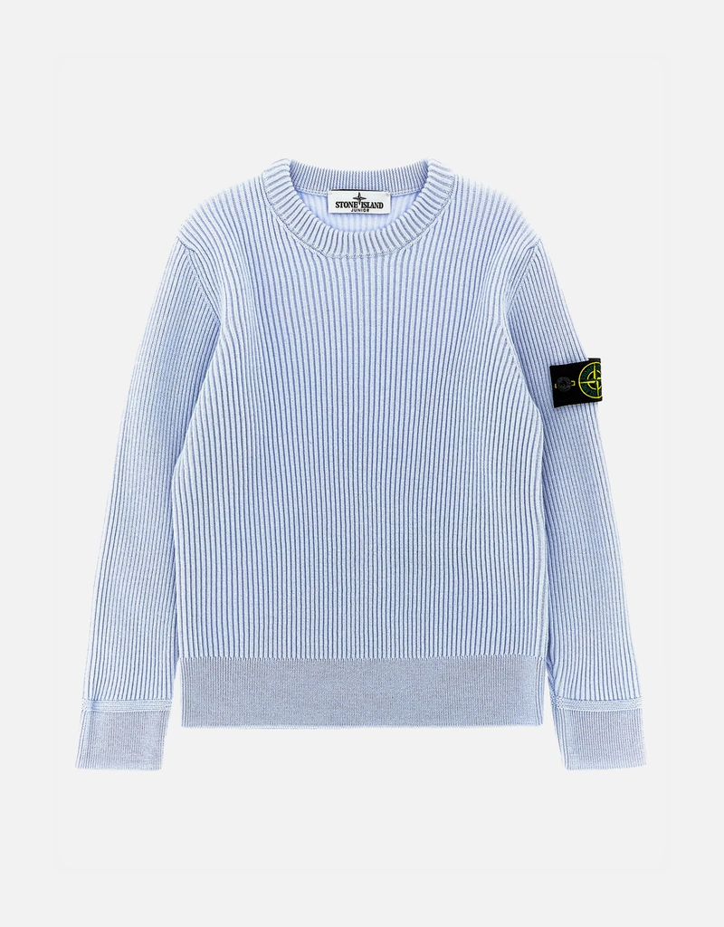 Stone Island Kids キッズ初剪ウールリブセーター (すべての新品