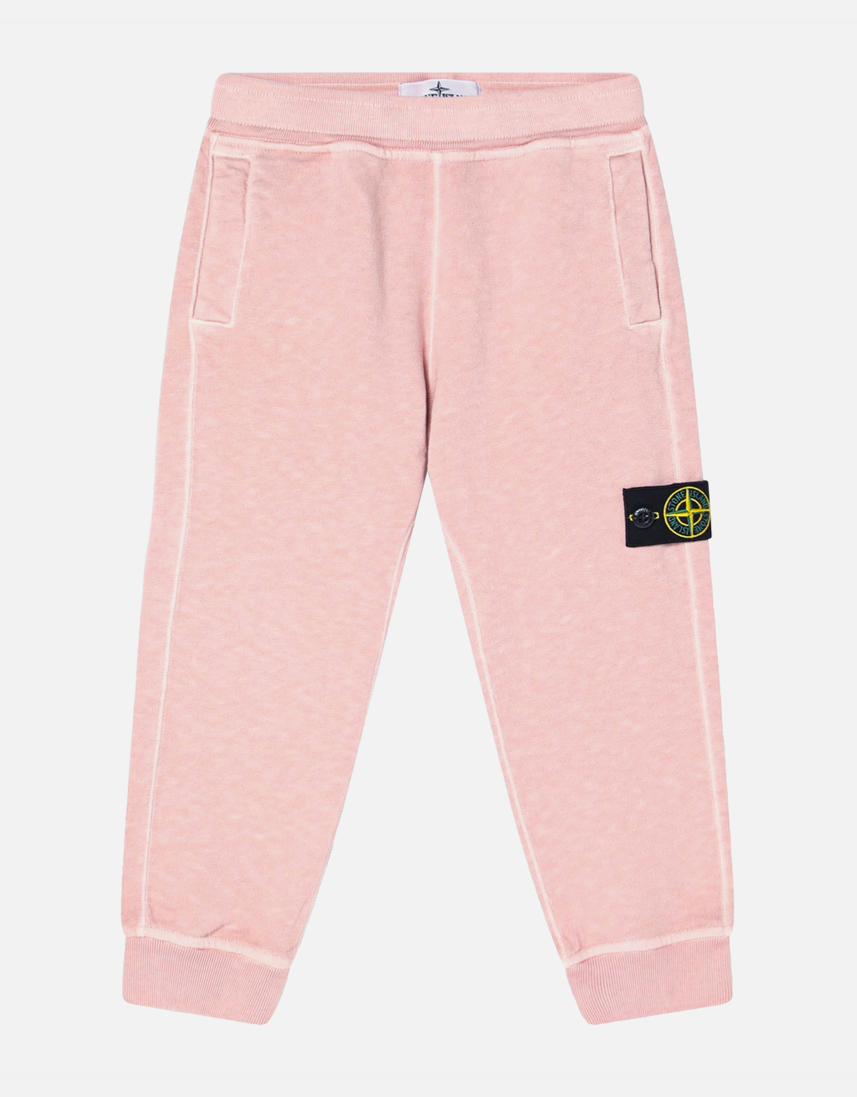 Stone Island Kids キッズ ピンク コットン ジョギングパンツ (すべて