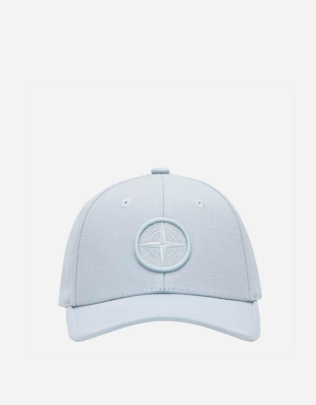 Stone Island Kids Light blue hat with Compass logo　Stone Island Kids コンパスロゴ入りライトブルーハット Stone