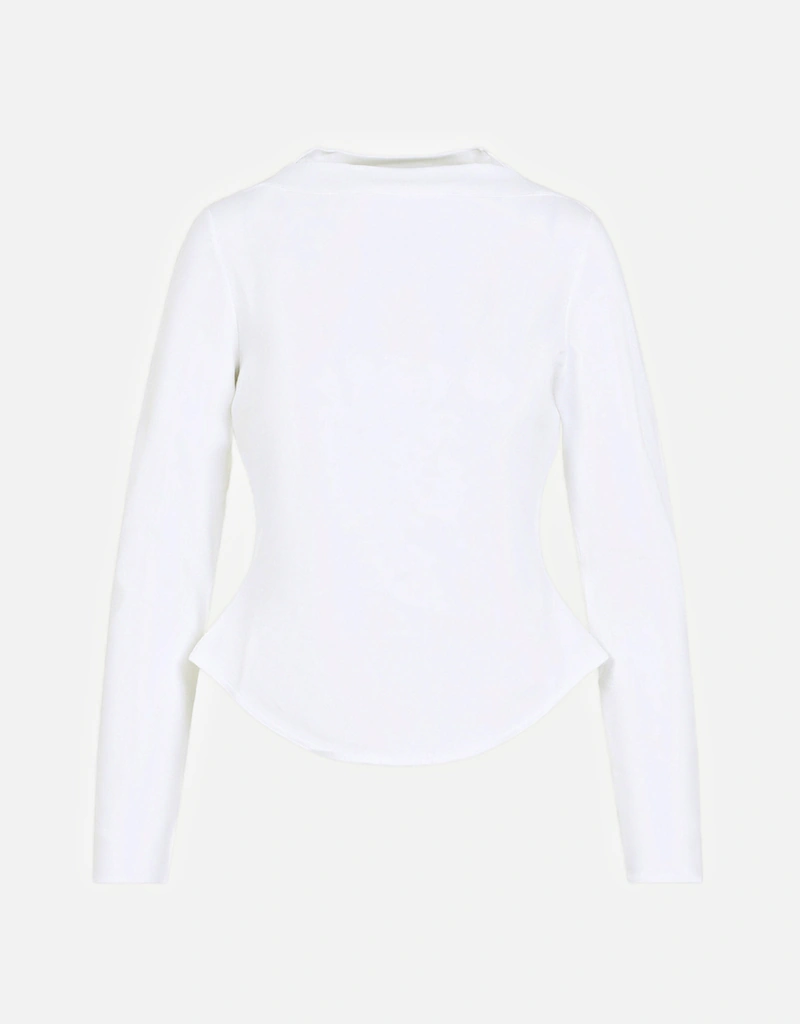 ALAÏA コットン長袖Tシャツ (すべての新品) IFCHIC.COM