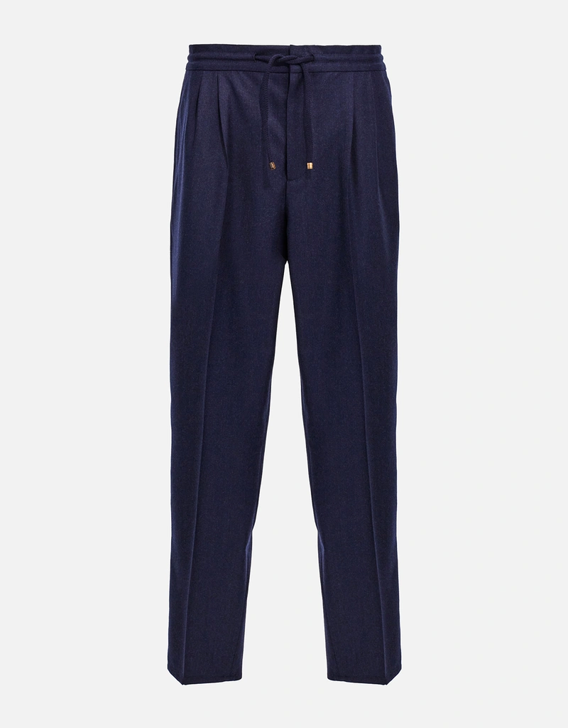 Brunello Cucinelli メンズ 美麗奴ウールフランネルパンツ (すべての