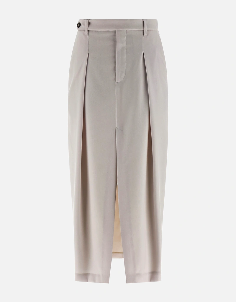 Brunello Cucinelli 薄手ウールのプリーツスカート Brunello Cucinelli 薄手ウールのプリーツスカート Brunello Cucinelli