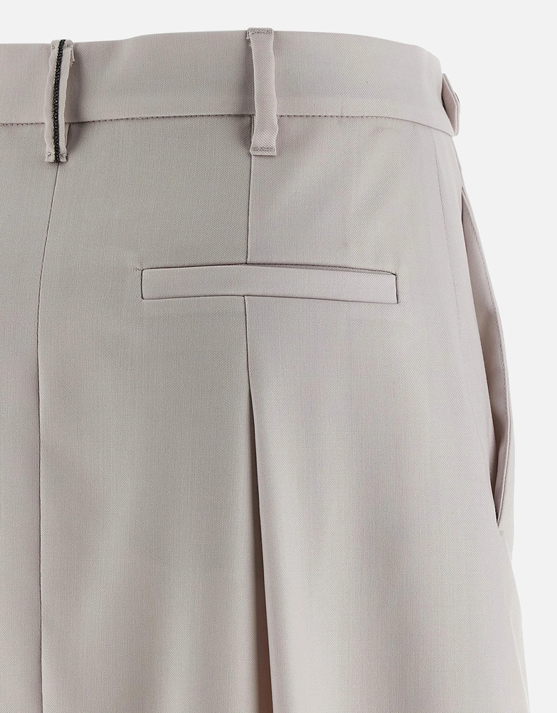 Brunello Cucinelli 薄手ウールのプリーツスカート Brunello Cucinelli 薄手ウールのプリーツスカート Brunello Cucinelli