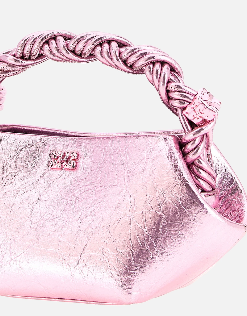Ganni ブーミニメタリッククロスボディバッグ () IFCHIC.COM