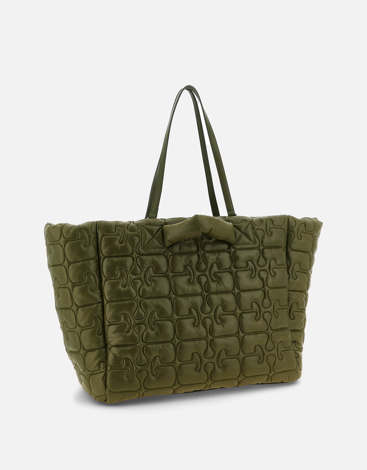 Ganni Re-Tech XXL Quilted Tote Bag () IFCHIC.COM