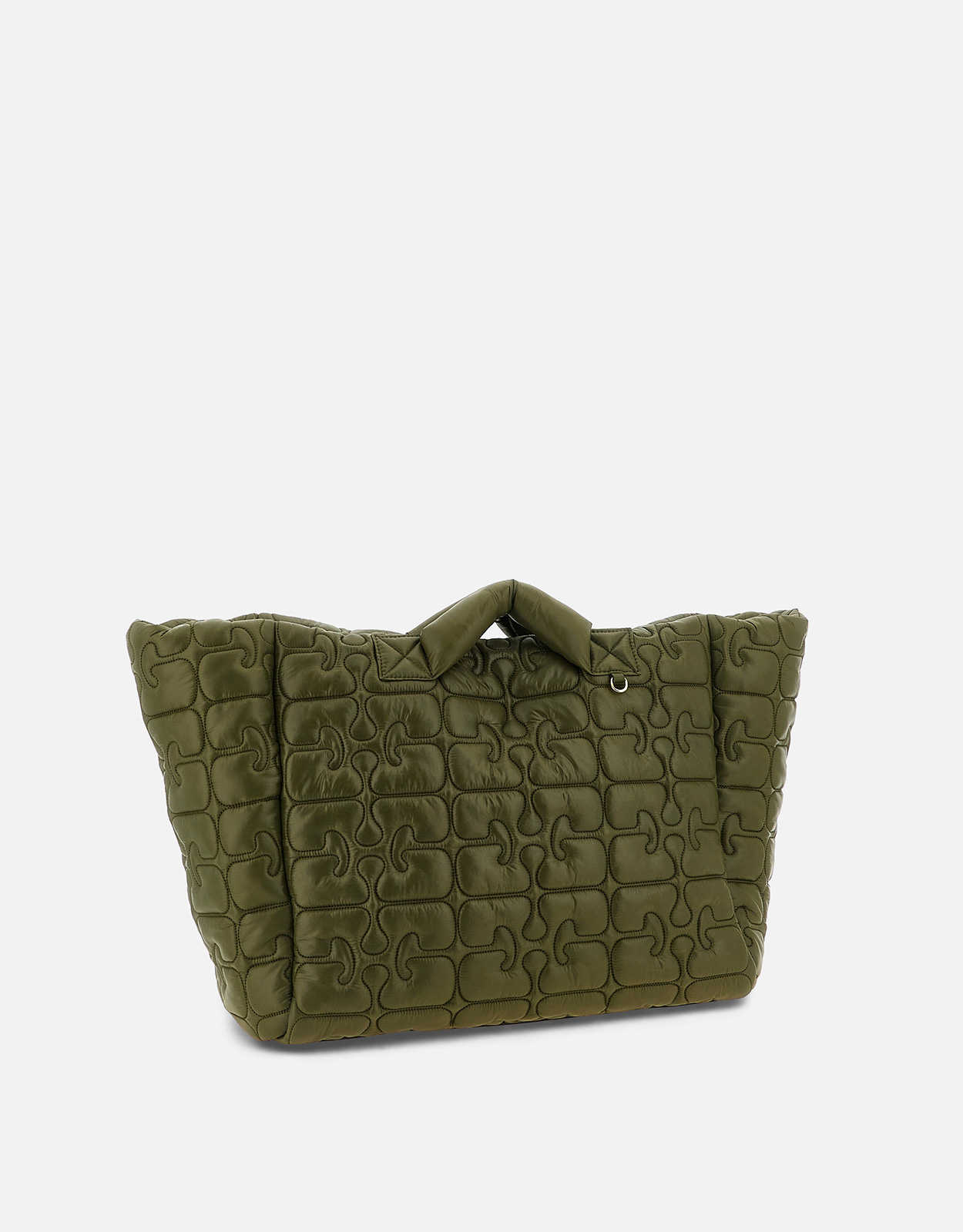 Ganni Re-Tech XXL Quilted Tote Bag () IFCHIC.COM