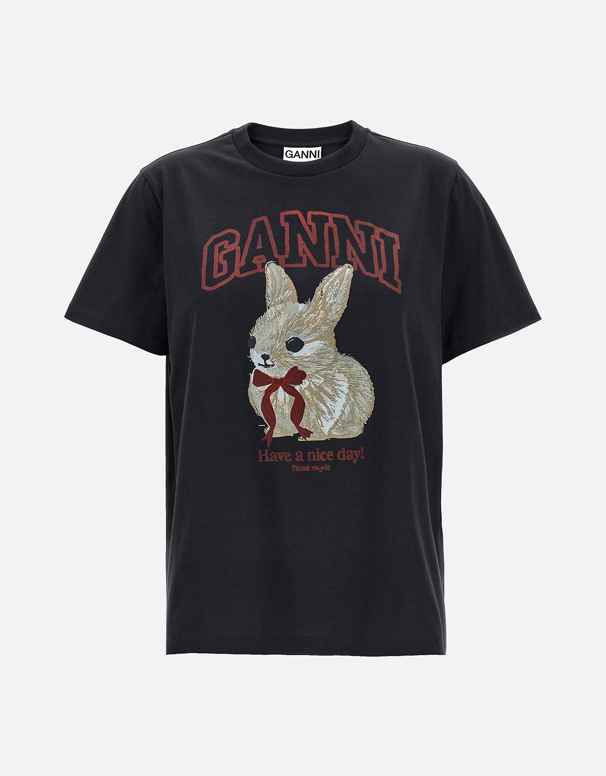 Ganni プリントTシャツ (すべての新品) IFCHIC.COM