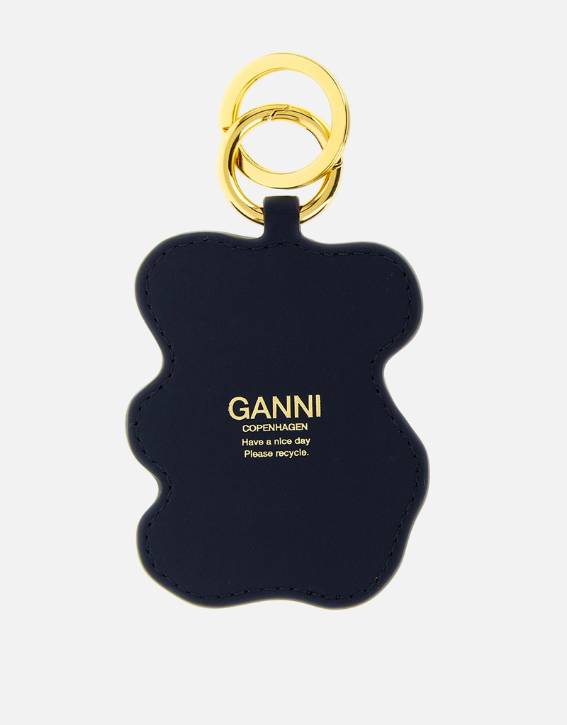 Ganni Bearレザーキーホルダー () IFCHIC.COM