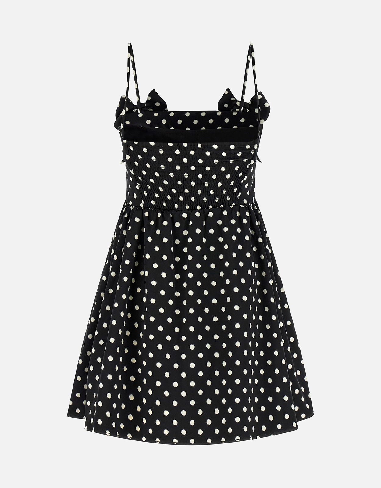 Ganni ポルカドット シルク調 ミニドレス (すべての新品) IFCHIC.COM