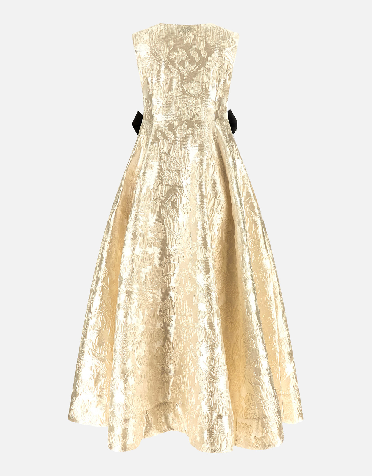 Ganni クロックVネックマキシドレス (すべての新品) IFCHIC.COM