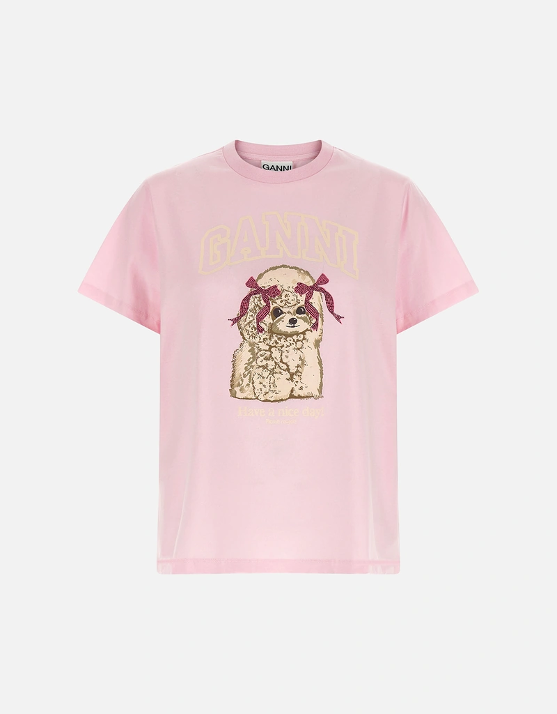Ganni プリントTシャツ (すべての新品) IFCHIC.COM