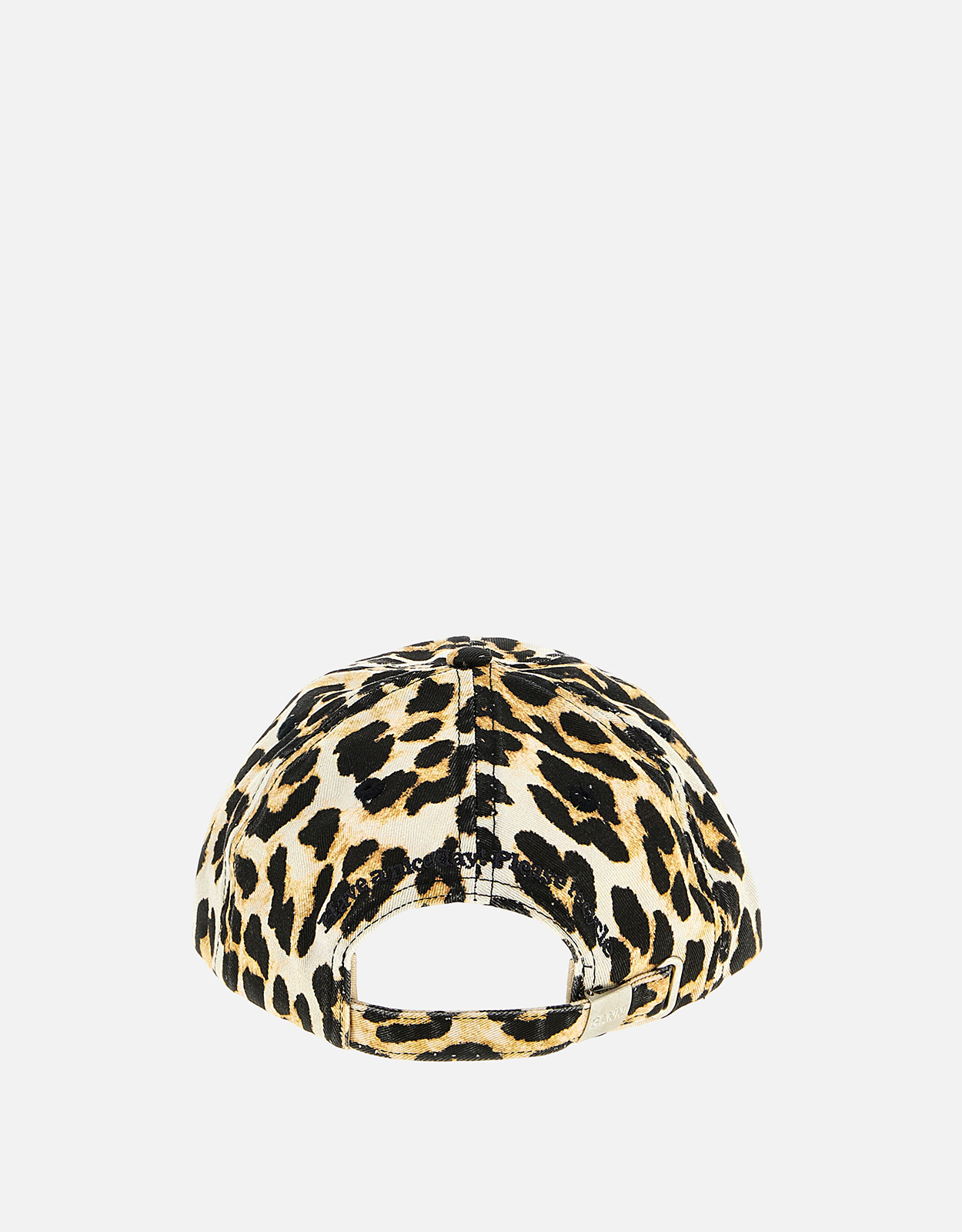 Ganni レオパードキャンバスキャップ () IFCHIC.COM