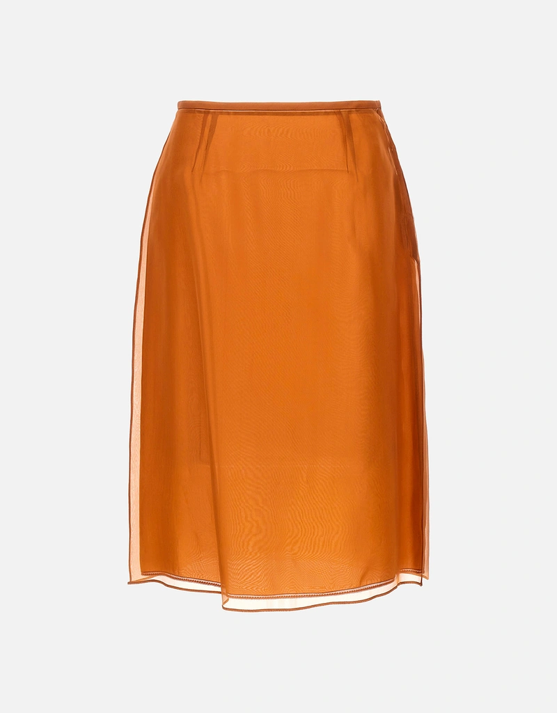 Prada オーガンザスカート (すべての新品) IFCHIC.COM