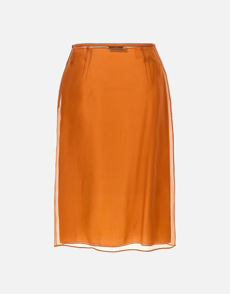 Prada オーガンザスカート (すべての新品) IFCHIC.COM