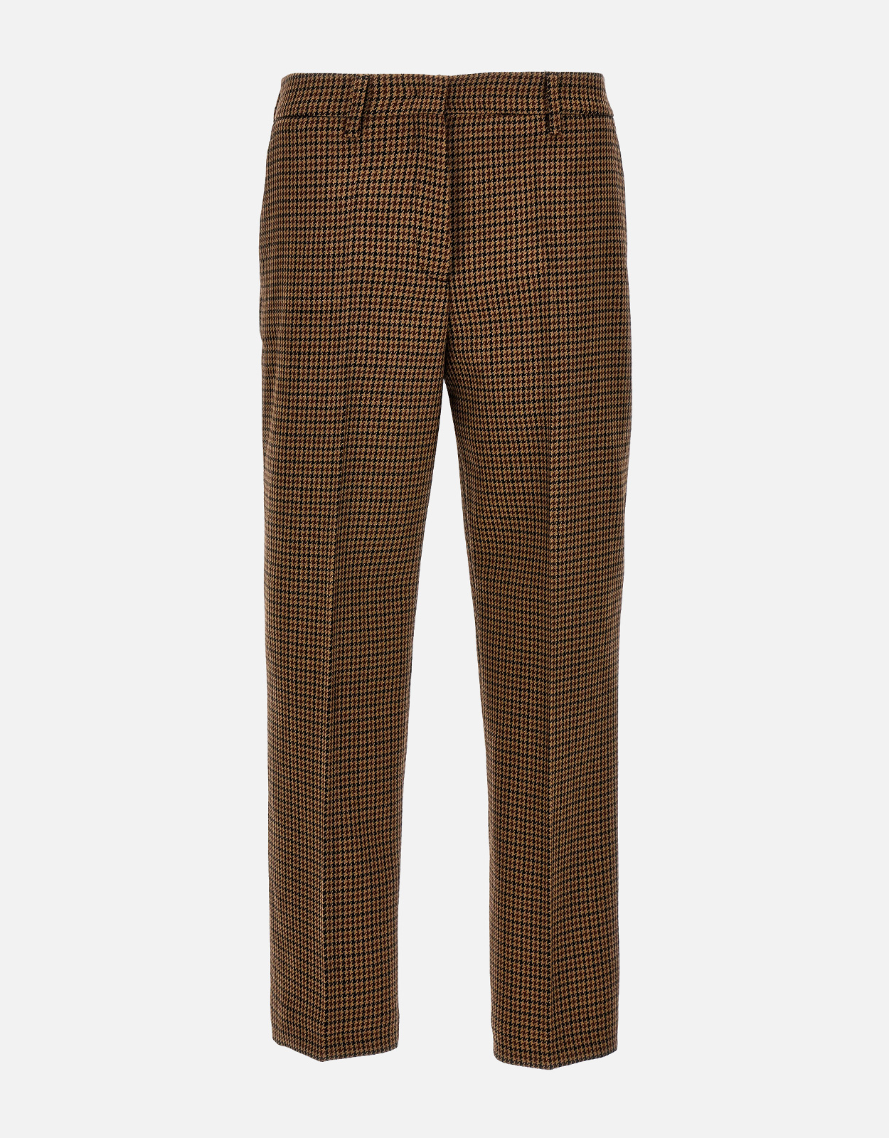 Prada Prada Houndstooth Virgin Wool Pants - IT 34　プラダ 千鳥格子バージン ウール パンツ - IT 34