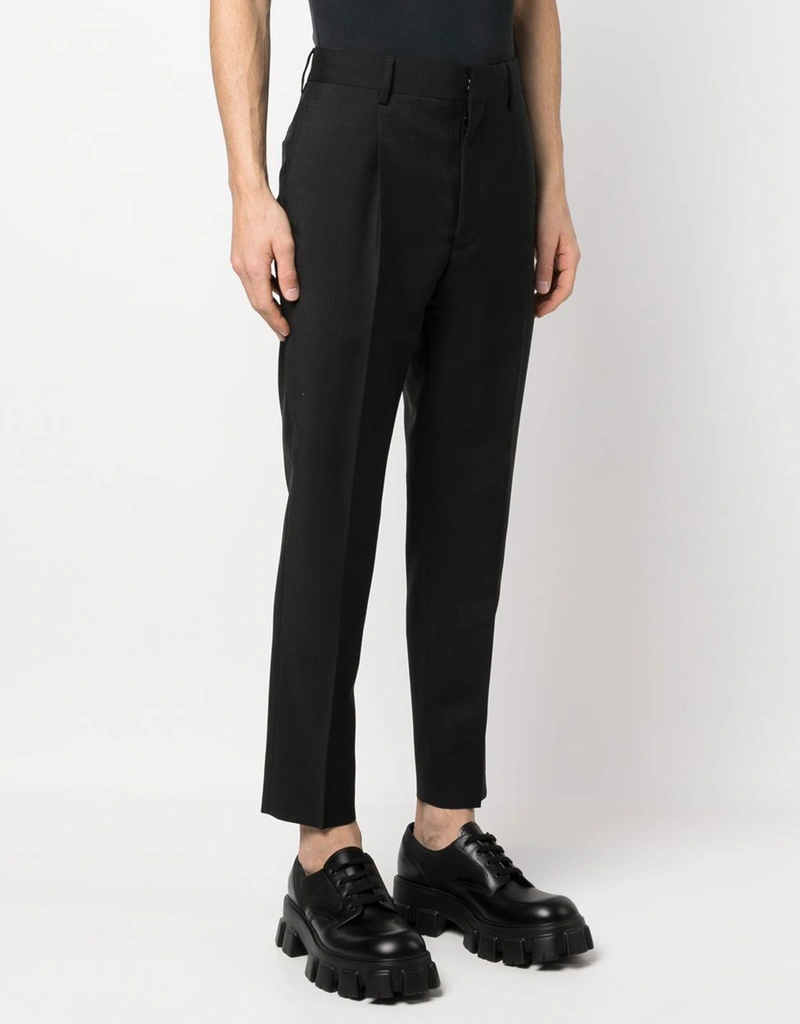 Prada メンズモヘアウールテーラードパンツ (すべての新品) IFCHIC.COM