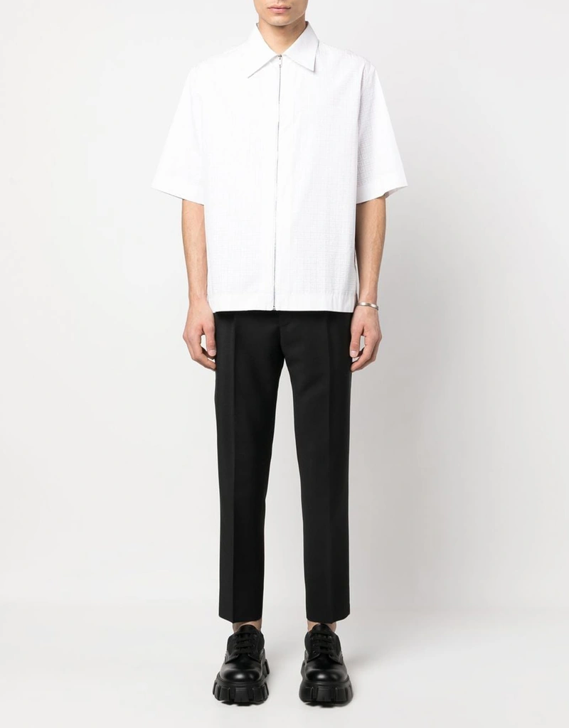 Prada メンズモヘアウールテーラードパンツ (すべての新品) IFCHIC.COM