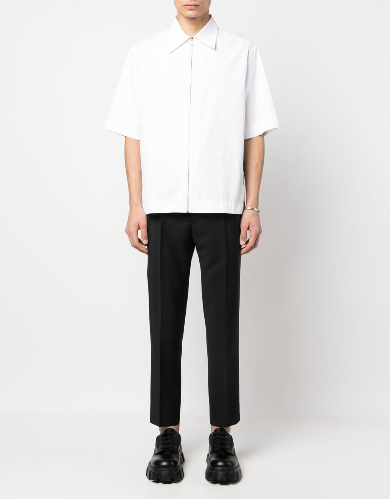 Prada メンズモヘアウールテーラードパンツ (すべての新品) IFCHIC.COM