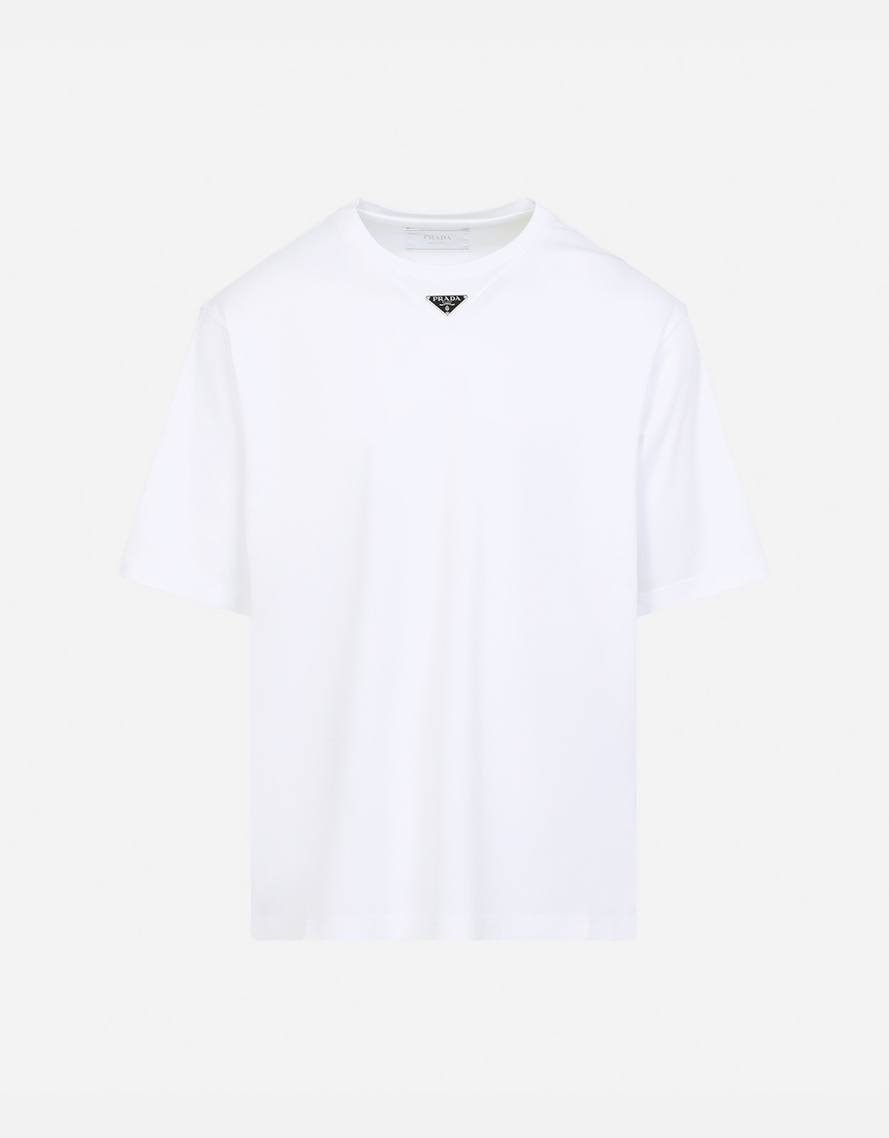 PRADA オーバーサイズ　カットソー Prada メンズコットンオーバーサイズTシャツ (すべての新品) IFCHIC.COM