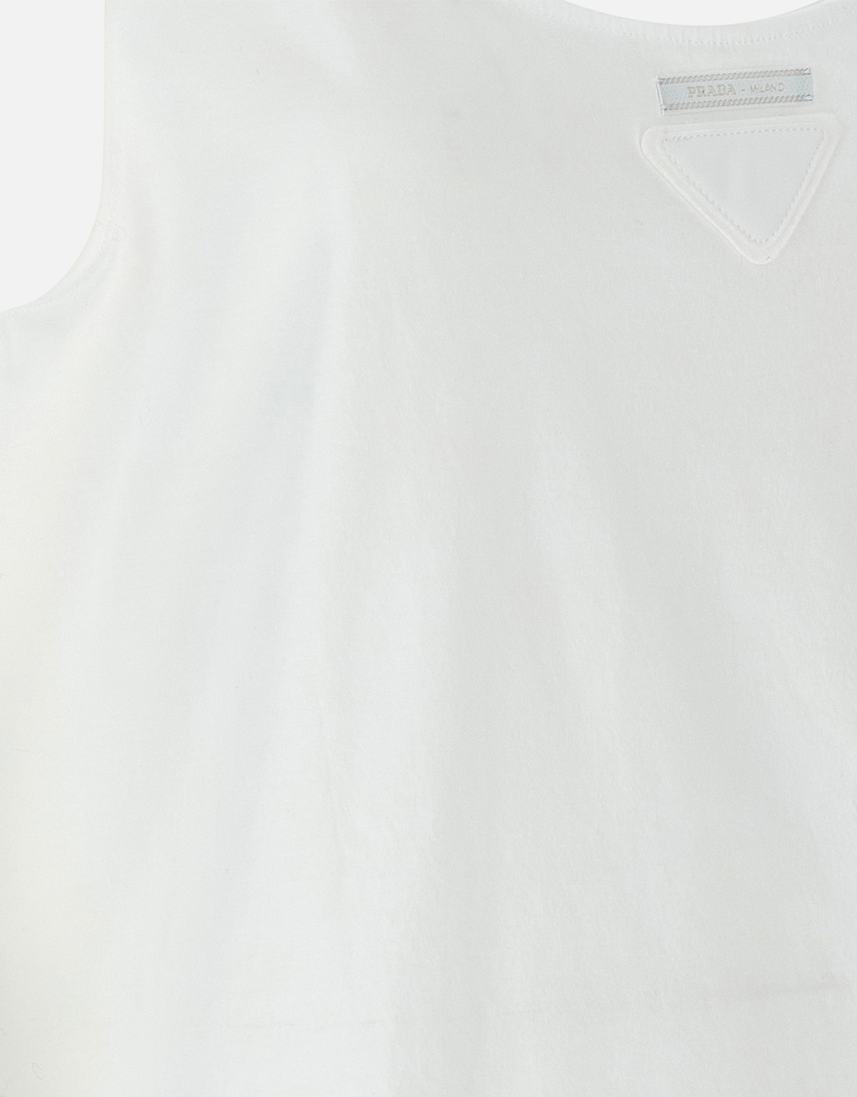 Prada コットンジャージー形状調整可能なネックラインショルダー