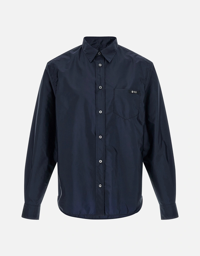 Prada メンズ Re-nylon クラシックフィット シャツ (すべての新品