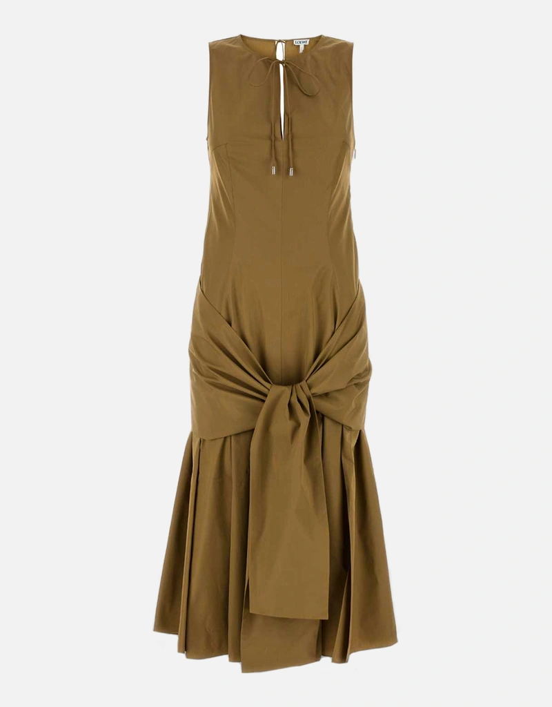 Loewe Wrap Dress In Cotton (All New In) IFCHIC.COM