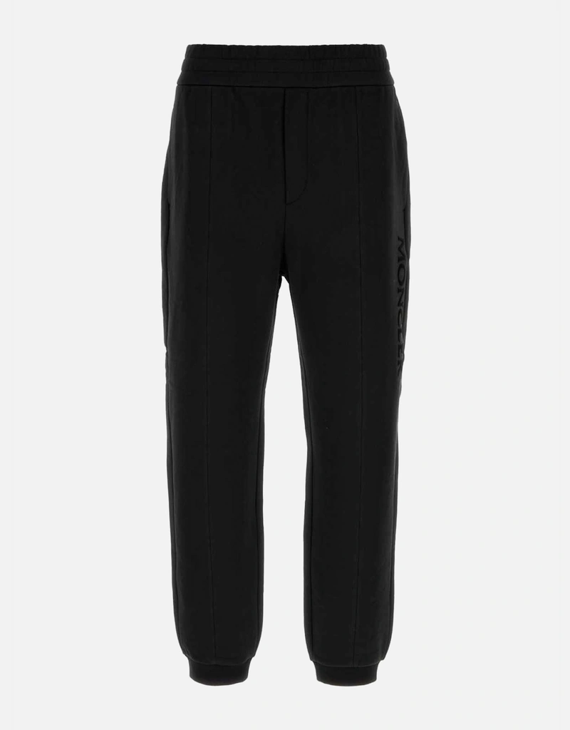 Moncler メンズ コットン ロゴフロック ジョガーパンツ (すべての新品