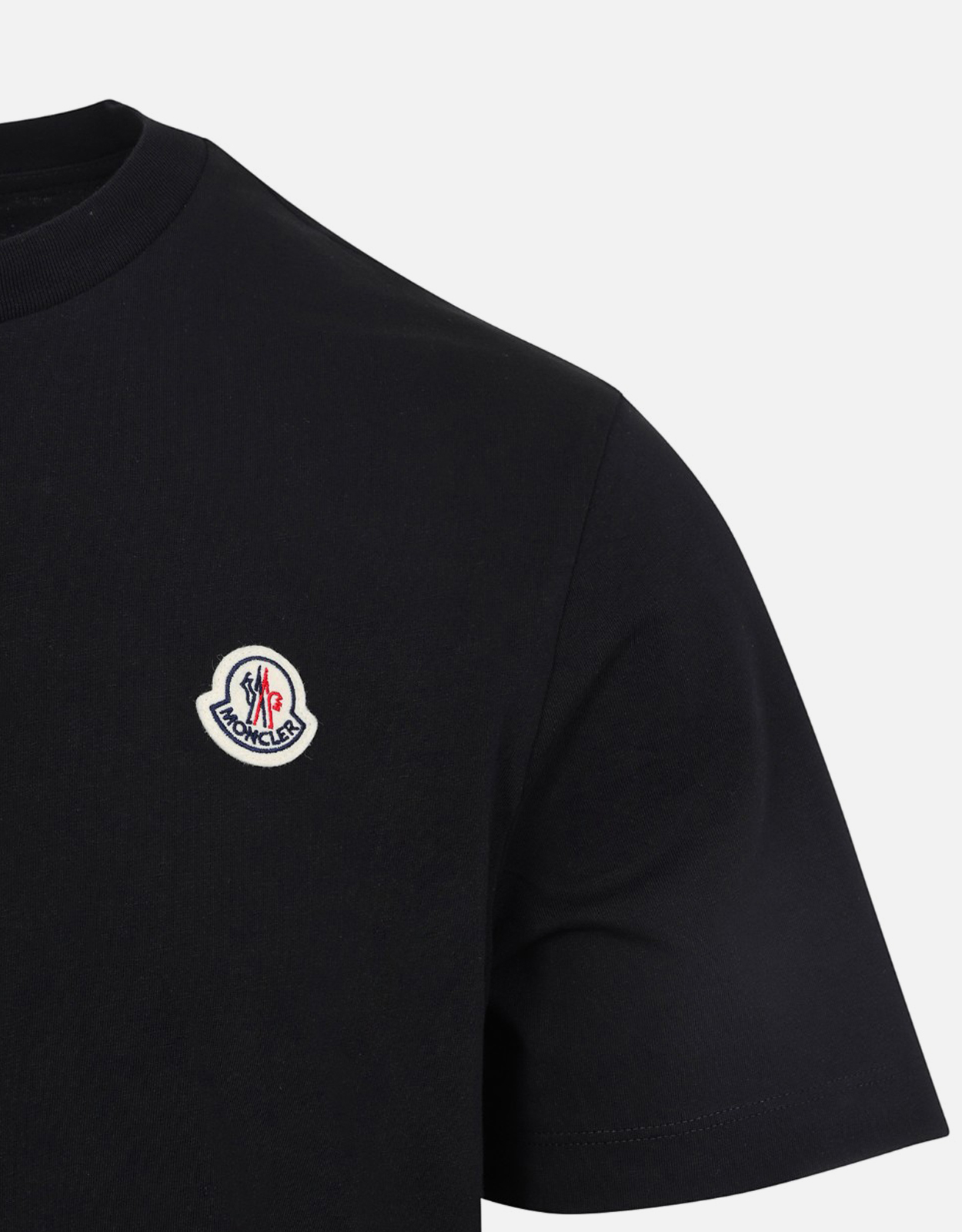 MONCLER 半袖Tシャツ バンダナ 黒 XS MONCLER 半袖Tシャツ バンダナ 黒 XS