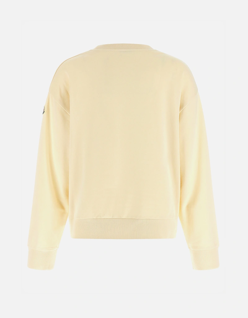 Moncler 刺繍ロゴコットンスウェットシャツ (すべての新品) IFCHIC.COM