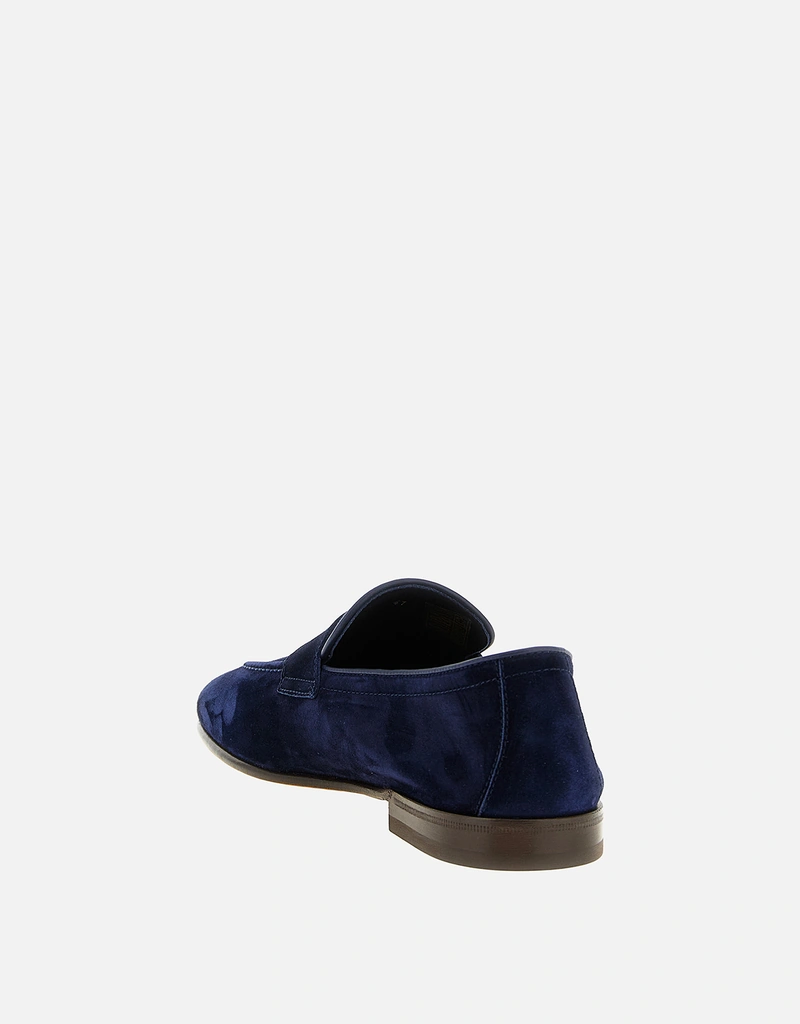 Brunello Cucinelli メンズカーフレザーペニーローファーローファー