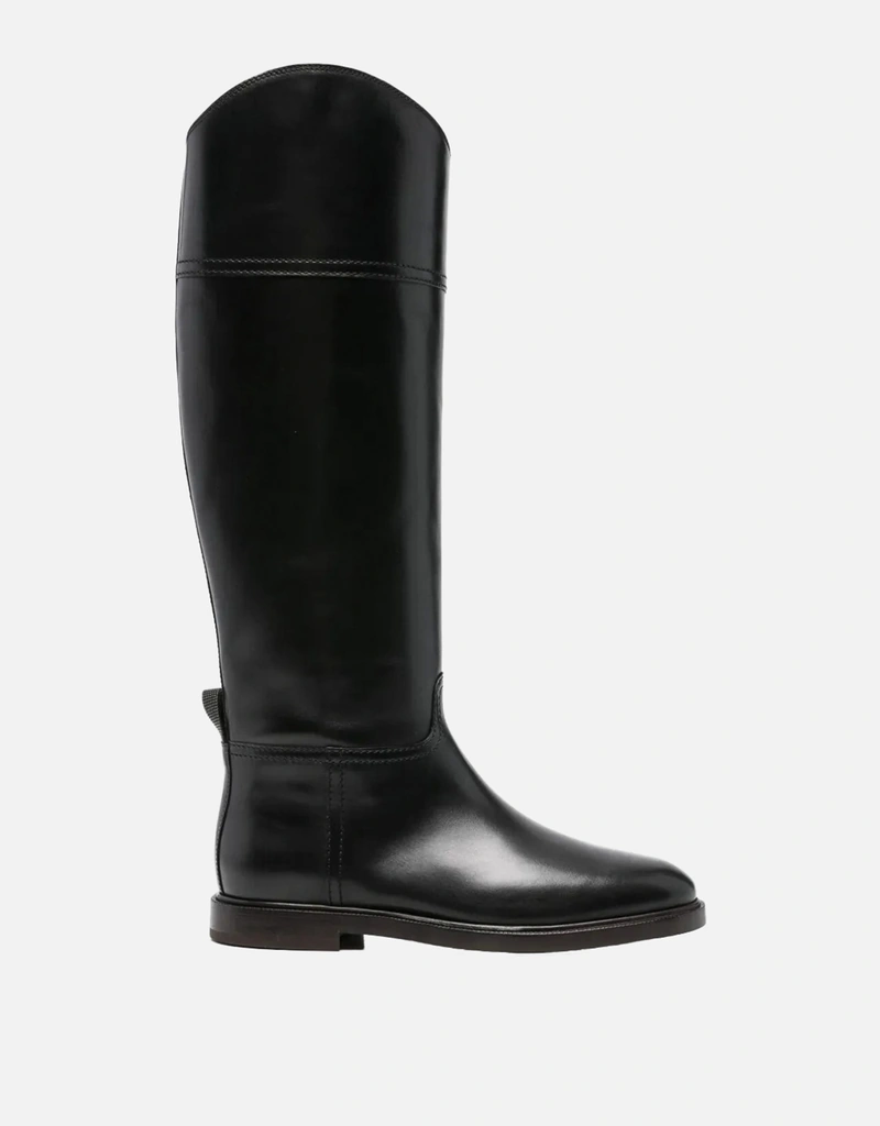 BRUNELLO CUCINELLI ライディング レインブーツ サイズ 38 NWOB