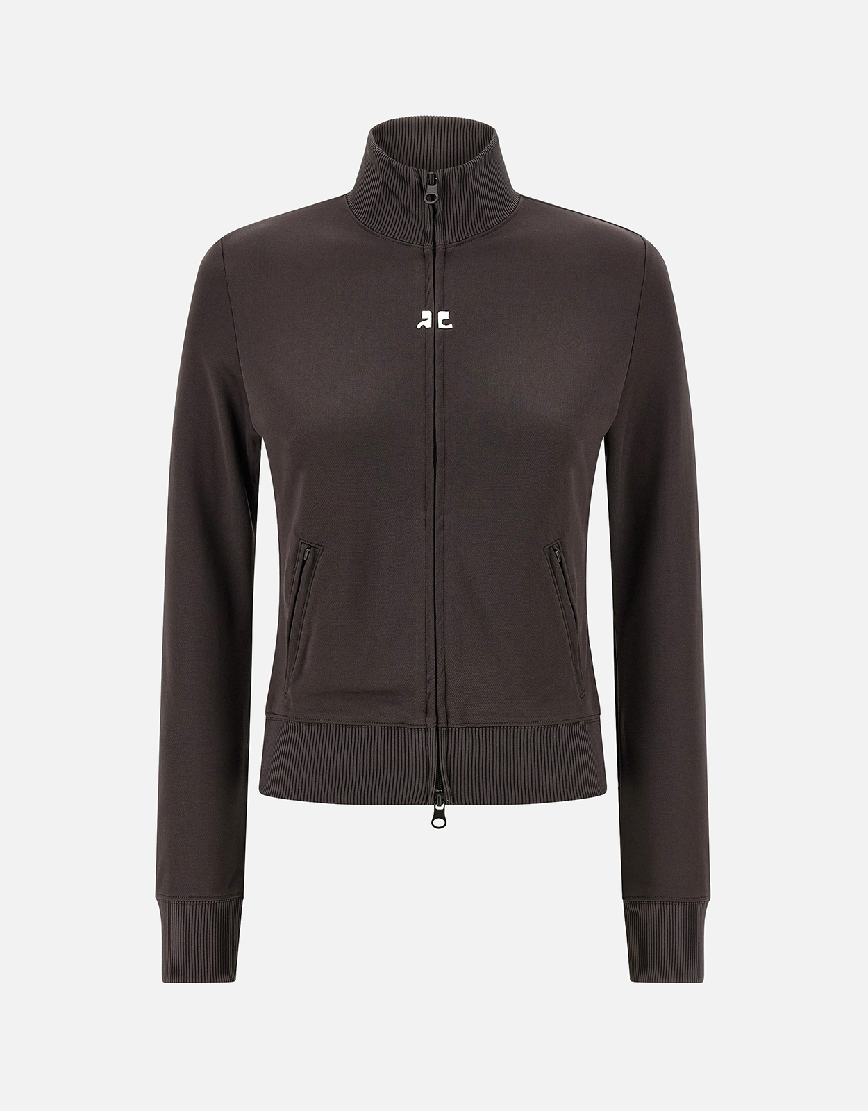Courreges トラックスーツ インターロックジャージースウェットシャツ
