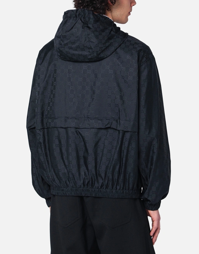 Gucci メンズ GGナイロンジップジャケット (すべての新品) IFCHIC.COM