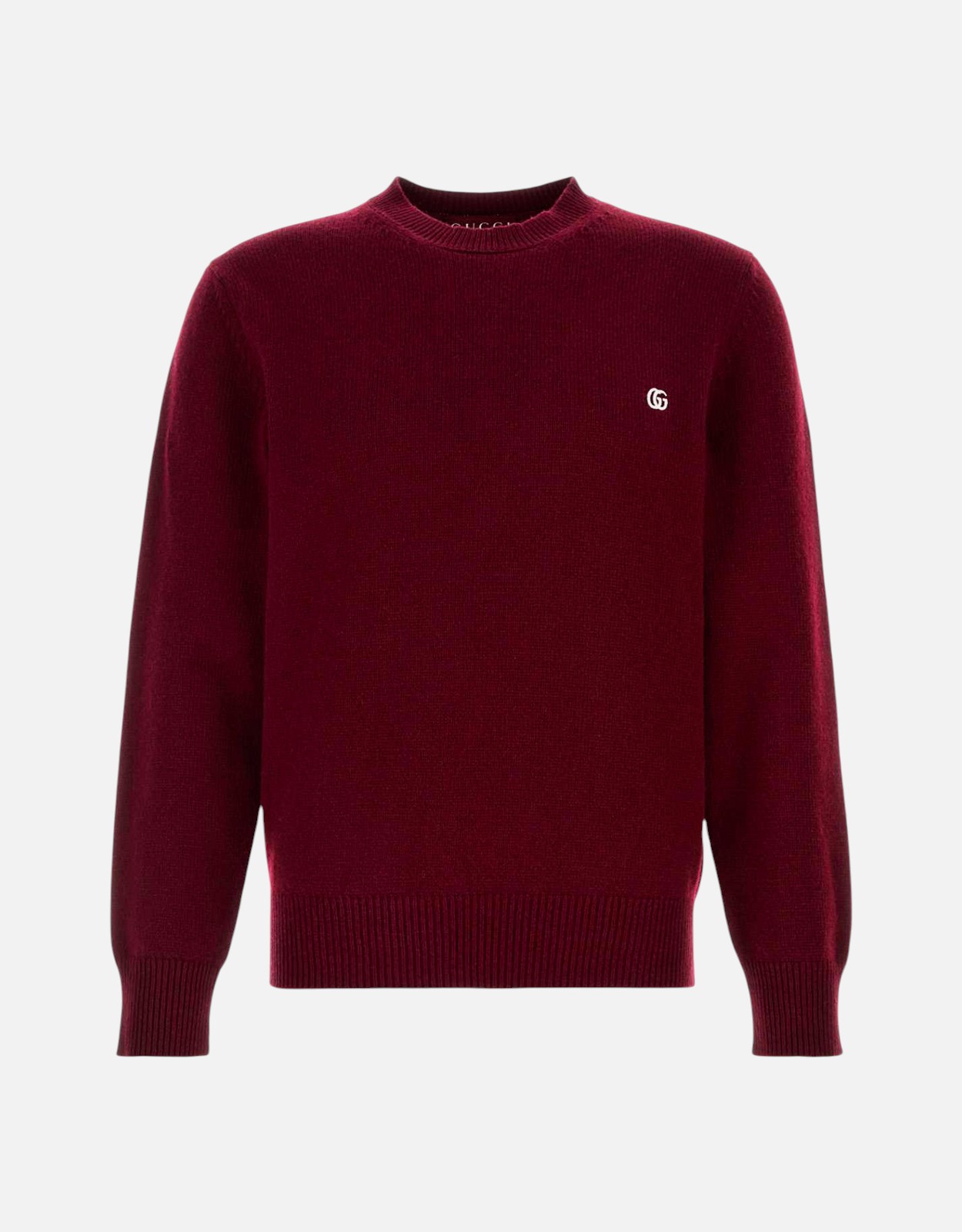 Gucci メンズウールカシミヤGG刺繍セーター (すべての新品) IFCHIC.COM